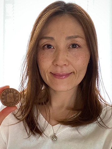 ゆりかごペンダント装着イメージ