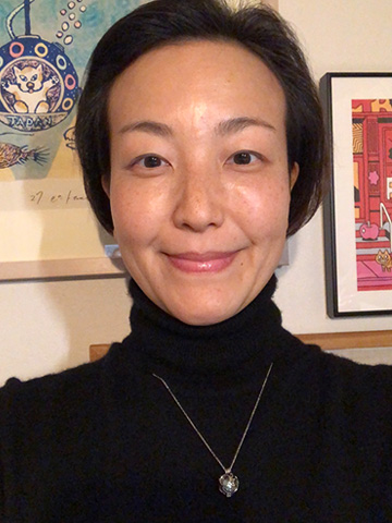 ゆりかごペンダント装着イメージ